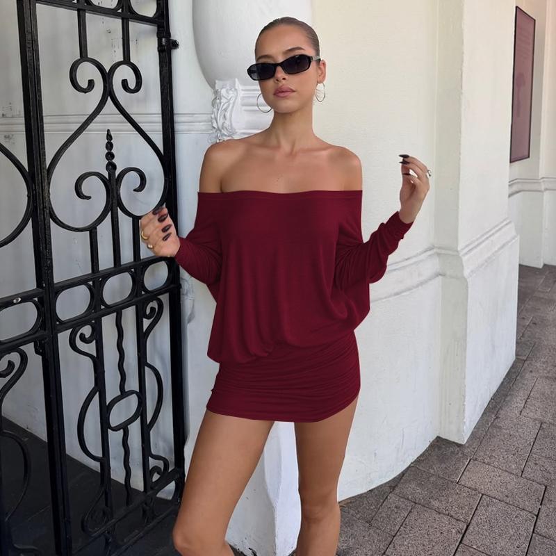 The Soleil Off-Shoulder — Rose
